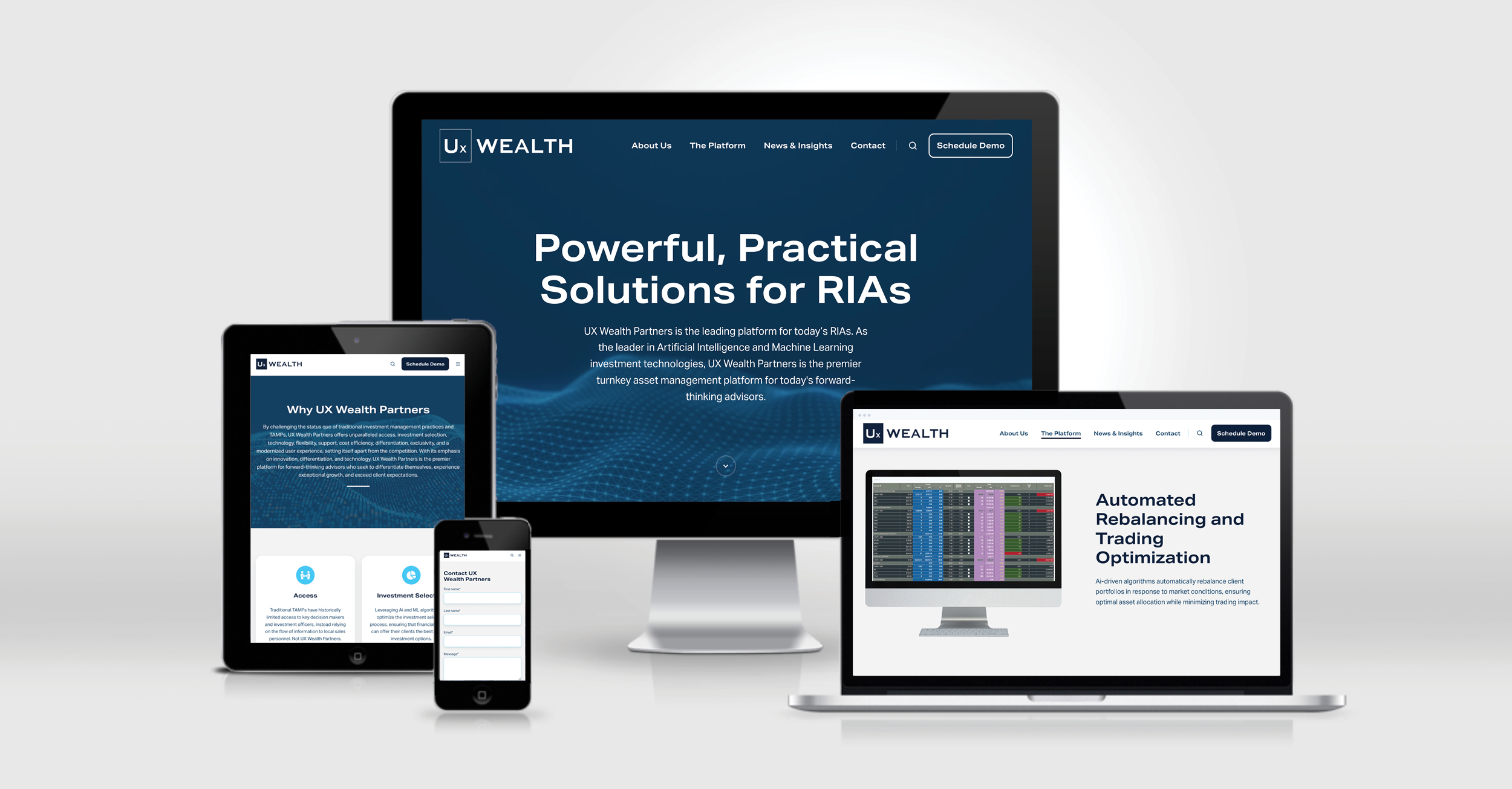 Announcing the New UX Wealth Partners Web Site